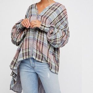 Free People come on over tunic top